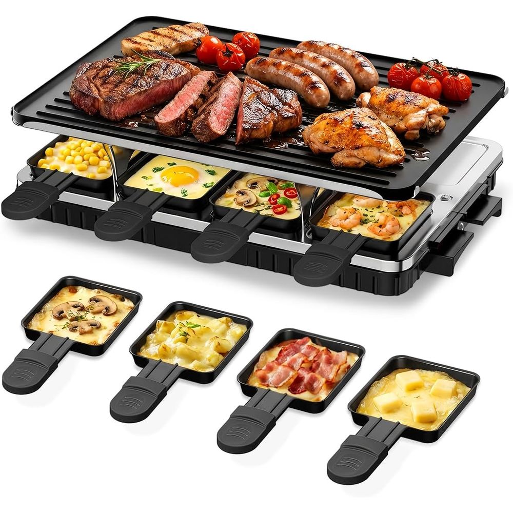 Raclette Grill Table - Grelhador de Raclette, Grelhador Coreano 2