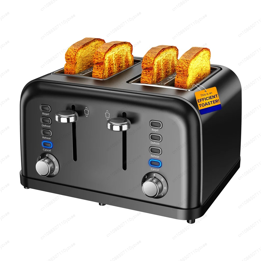 Toaster 4 Slice - Torradeira de alto desempenho de 4