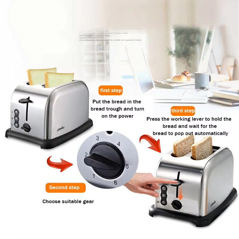 Torradeira Elétrica Doméstica  - Toaster 4 Slice avaliação e preço