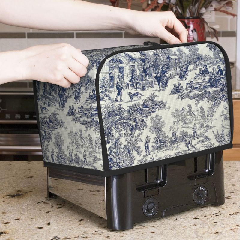 Toile de jouy torradeira capa  - Toaster 4 Slice avaliação e preço