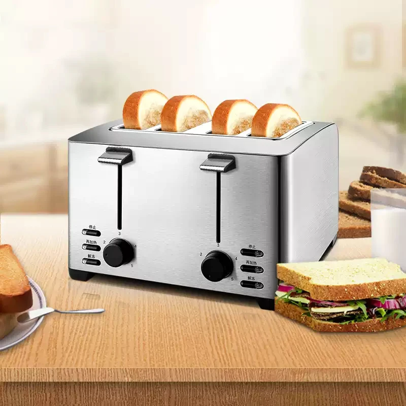 Torradeira comercial de aço in - Toaster 4 Slice avaliação e preço